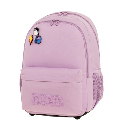 POLO ΣΑΚΙΔΙΟ ΠΛΑΤΗΣ PINS ΛΙΛΑ(4501)