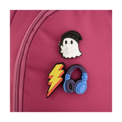 POLO ΣΑΚΙΔΙΟ ΠΛΑΤΗΣ PINS ΦΟΥΞΙΑ(4300)