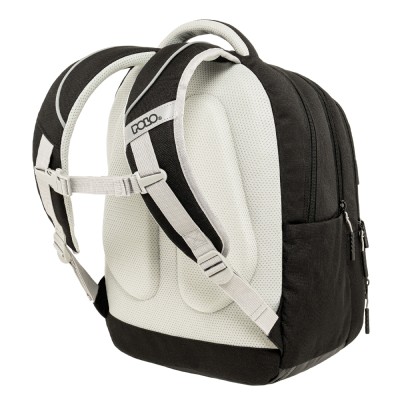 POLO ΣΑΚΙΔΙΟ ΠΛΑΤΗΣ MULTIPOCKET ΜΑΥΡΟ(2000)