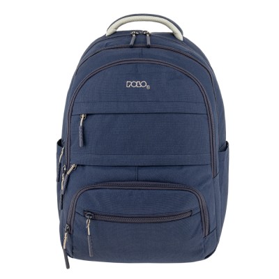 POLO ΣΑΚΙΔΙΟ ΠΛΑΤΗΣ MULTIPOCKET ΜΠΛΕ(5000)
