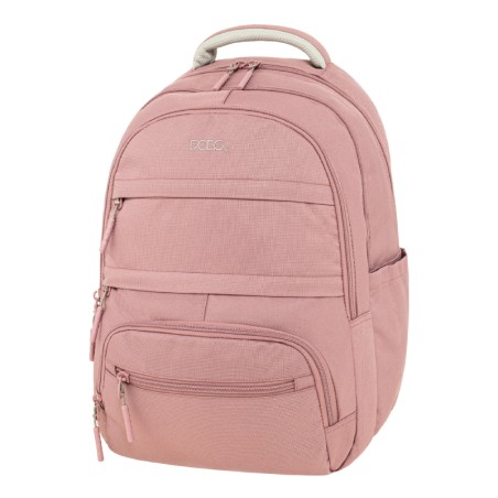 POLO ΣΑΚΙΔΙΟ ΠΛΑΤΗΣ MULTIPOCKET DUSTY PINK(3919)
