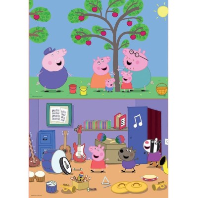 PUZZLE EDUCA 2X48 PEPPA PIG