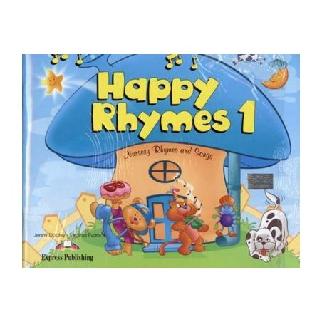 HAPPY RHYMES 1 STUDENT'S BOOK (+CD+DVD)