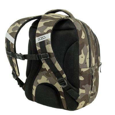 POLO ΣΑΚΙΔΙΟ ΠΛΑΤΗΣ FOCUS OLIVE CAMO(8309)