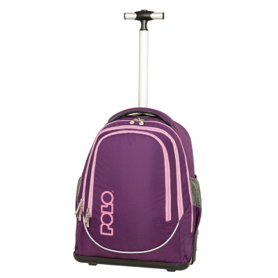 POLO ΣΑΚΙΔΙΟ TROLLEY CART ΜΩΒ(4700)