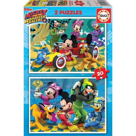 PUZZLE EDUCA 2X20 MICKEY AND FRIENDS