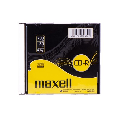 CD-R 80 MAXELL SLIM CASE