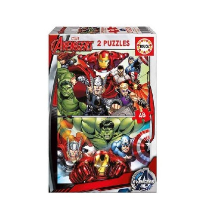 PUZZLE EDUCA 2X48 AVENGERS
