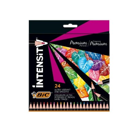 ΞΥΛΟΜΠΟΓΙΕΣ BIC INTENSITY WOOD PREMIUM 24τμχ