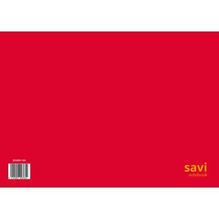 ΤΕΤΡΑΔΙΟ ΚΑΡΦΙΤΣΑ B5 SAVI BASIC