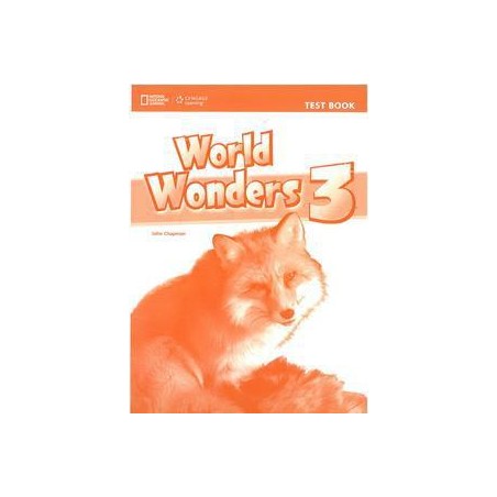 WORLD WONDERS 3 TEST BOOK