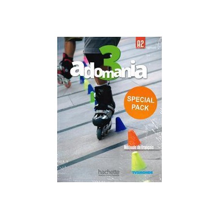 SUPER PACK : ADOMANIA 3 METHODE DE FRANCAIS