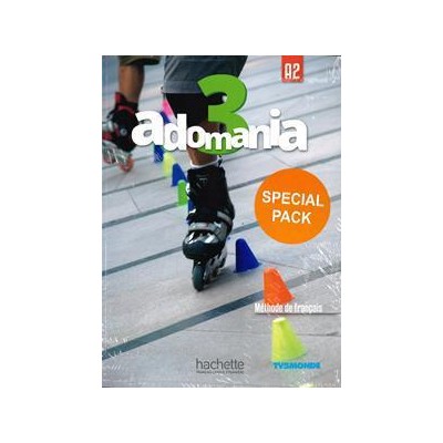 SUPER PACK : ADOMANIA 3 METHODE DE FRANCAIS