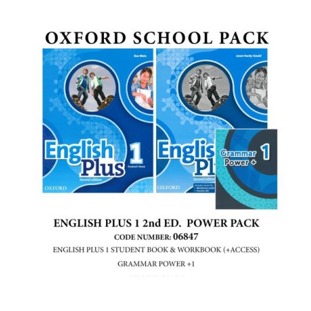 ENGLISH PLUS 1 2ND POWER PACK -06847